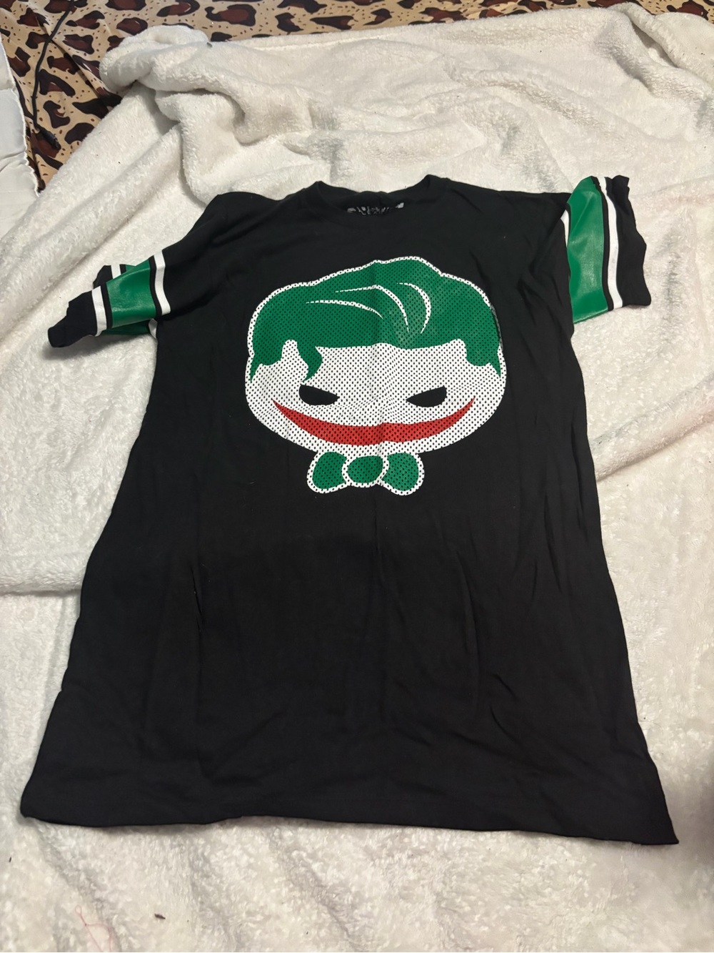 Black Joker Graphic  Tee